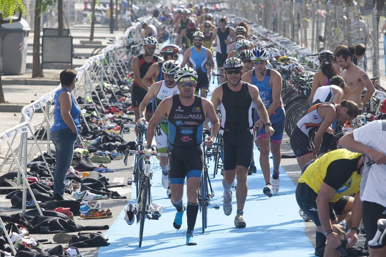 Fotos de la quinta edición del Triatlón de Málaga