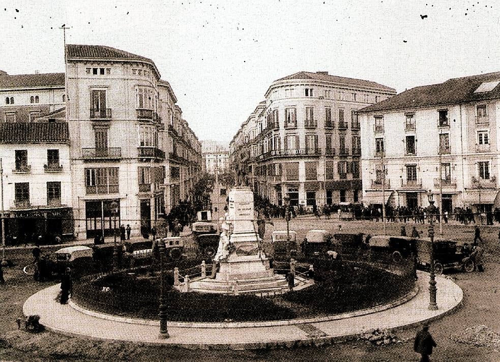 Así era la calle Larios hace más de un siglo