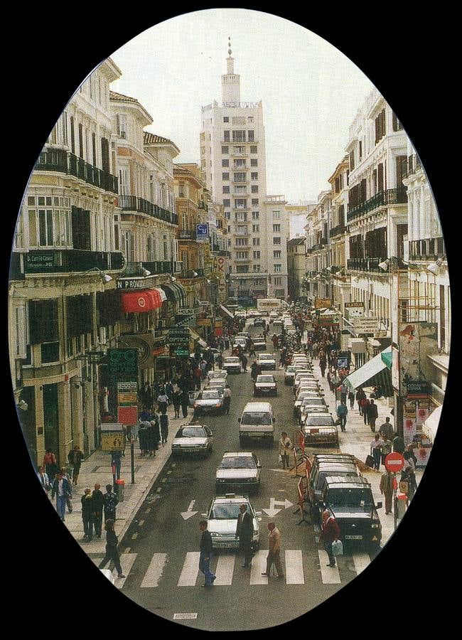 Así era la calle Larios hace más de un siglo