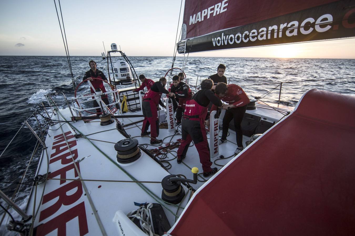 La Volvo Ocean Race, todo un espectáculo