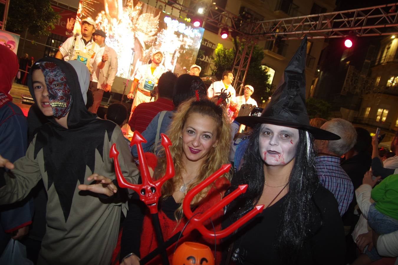 Grupos de amigos que dan miedo en Halloween