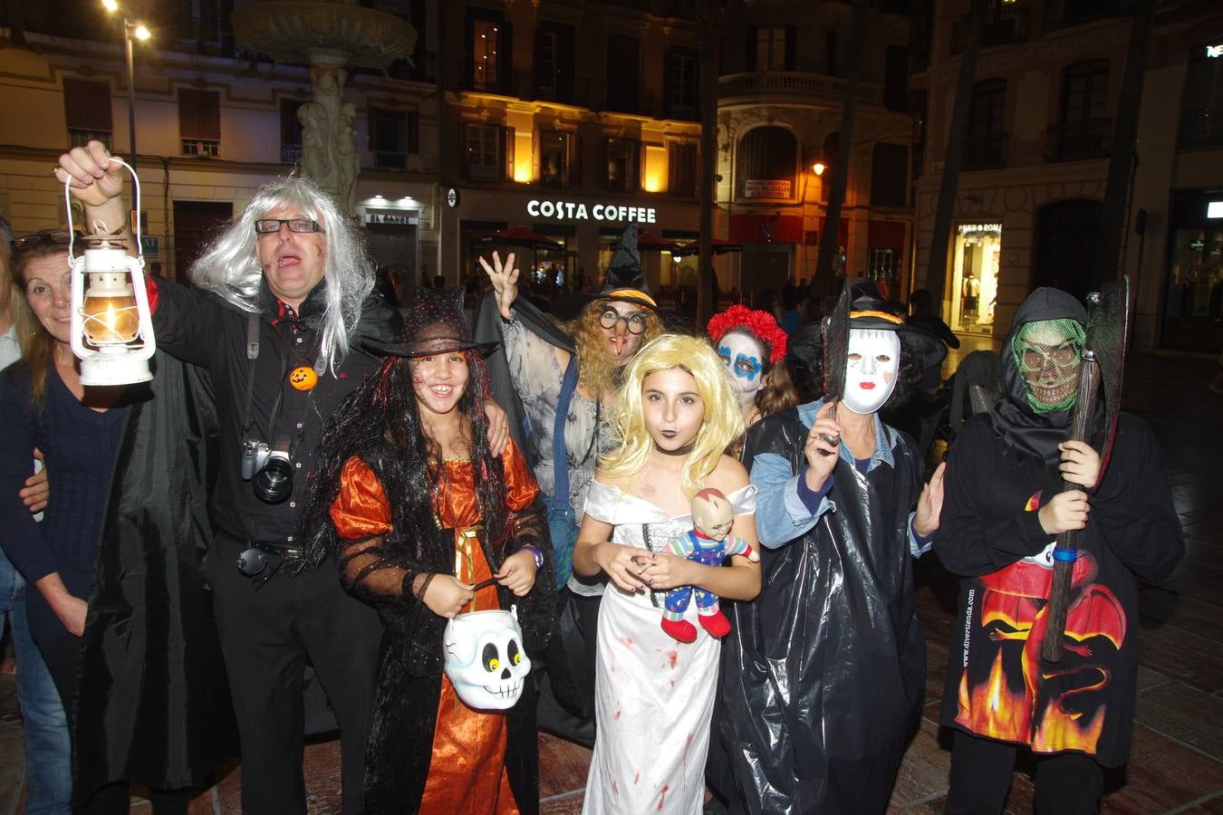 Grupos de amigos que dan miedo en Halloween