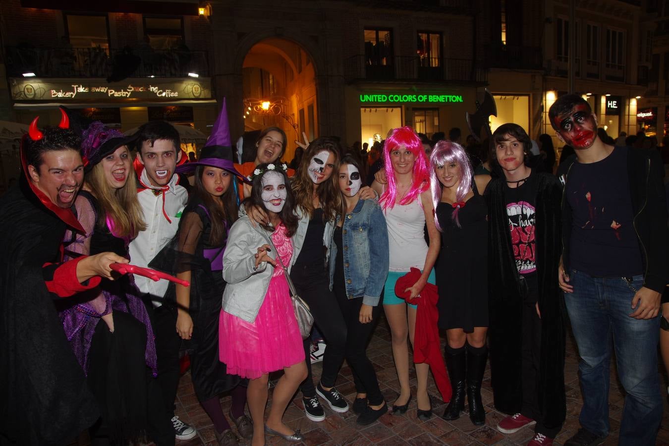 Grupos de amigos que dan miedo en Halloween