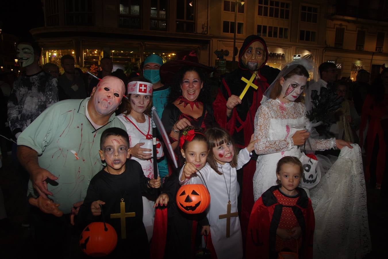 Grupos de amigos que dan miedo en Halloween