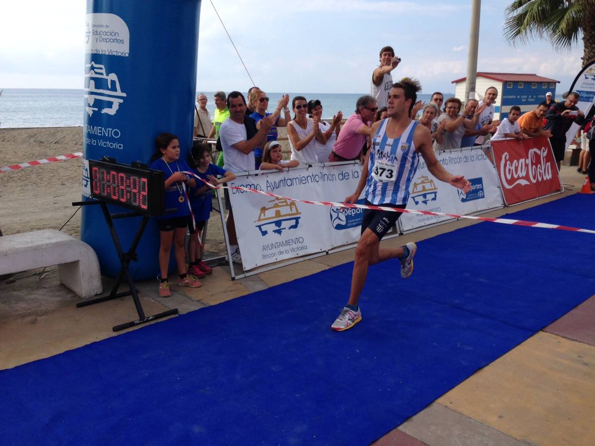 Participantes en la Media Maratón de Rincón de la Victoria