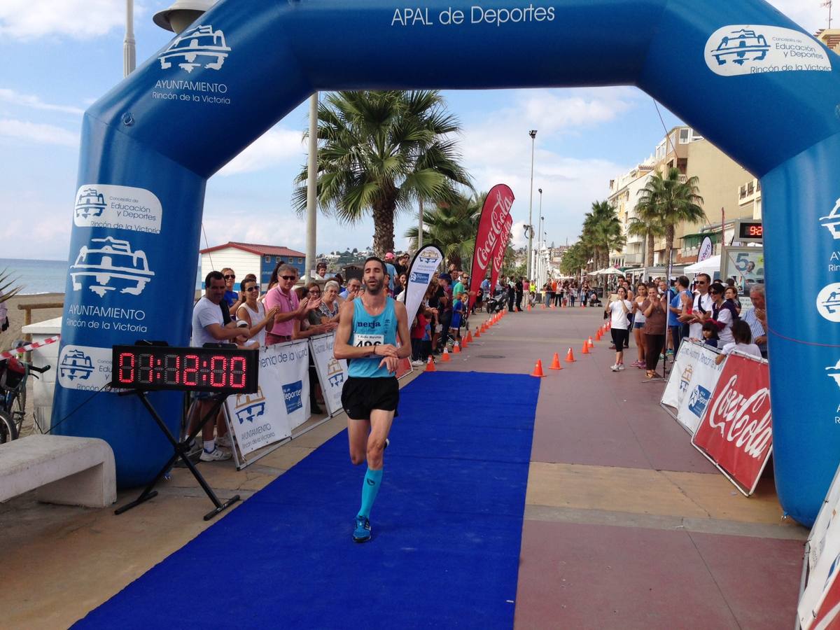 Participantes en la Media Maratón de Rincón de la Victoria