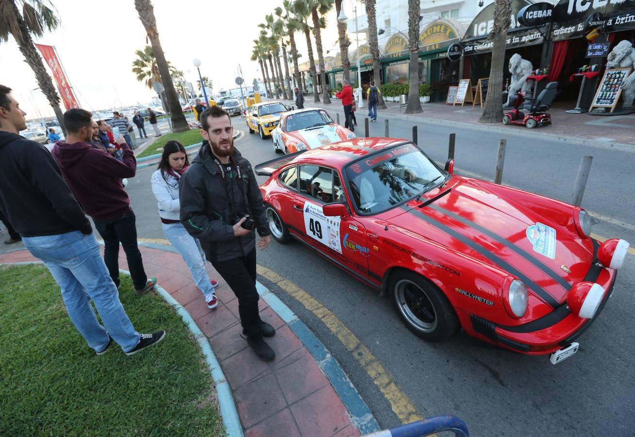 El Rally Gibralfaro calienta motores en Puerto Marina