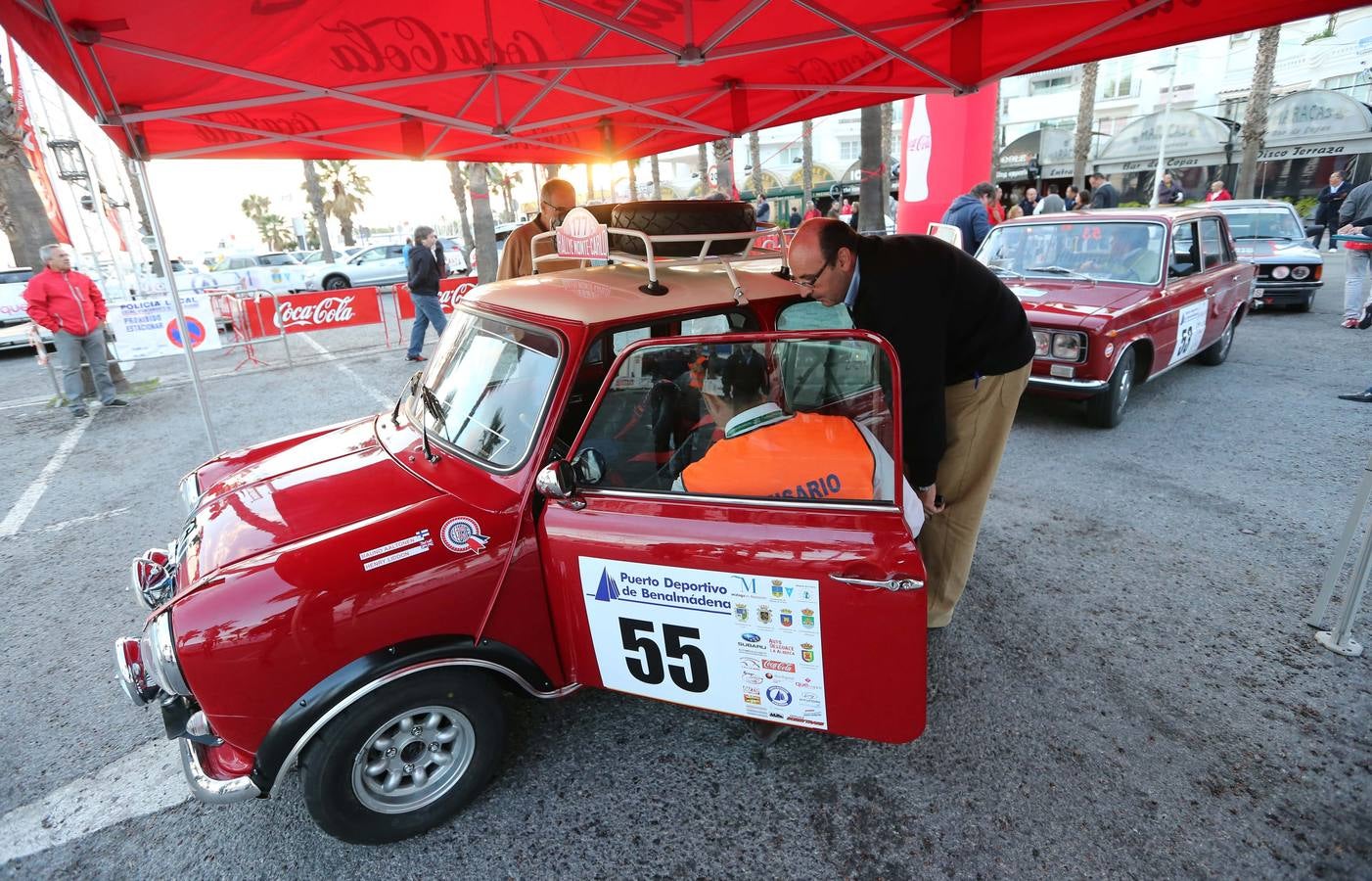 El Rally Gibralfaro calienta motores en Puerto Marina