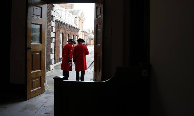 Desfile de los Chelsea Pensioners en Londres