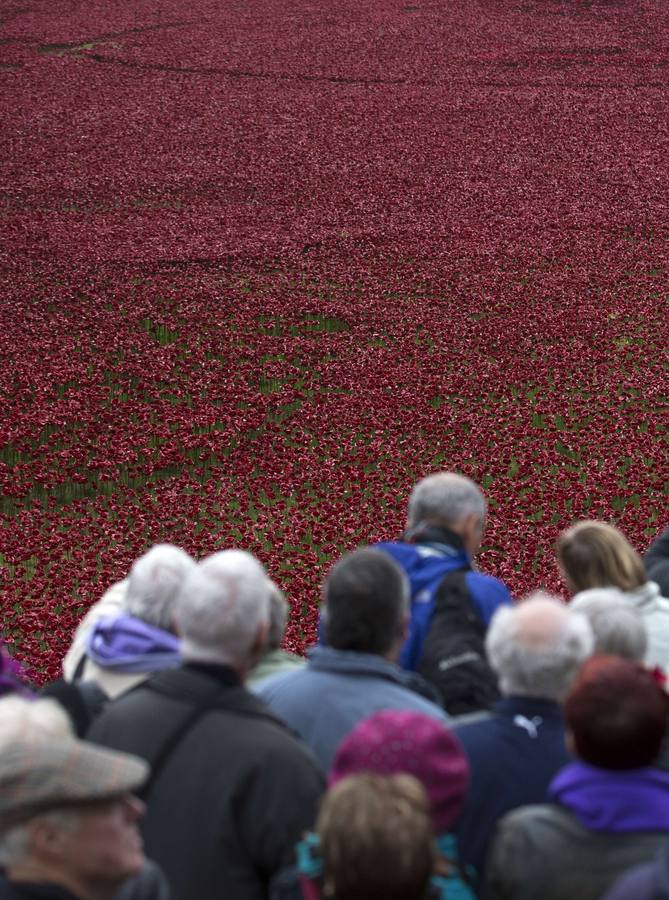 Reino Unido recuerda a los caídos en la I Guerra Mundial