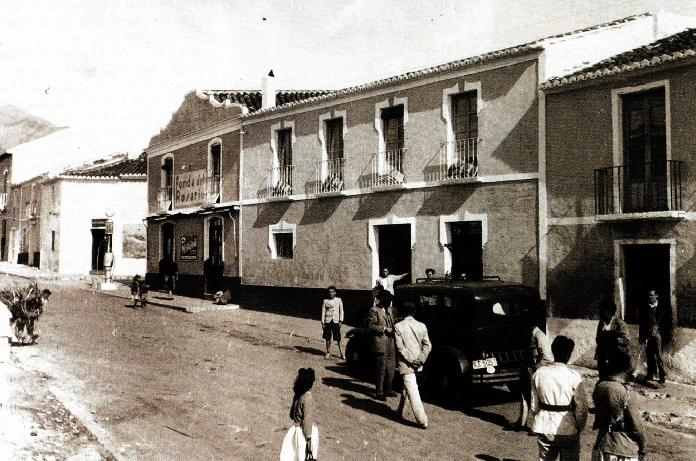 Fonda del Rosario en 1940.