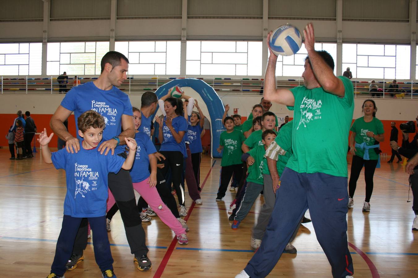 Juegos deportivos en familia en Villanueva de Algaidas