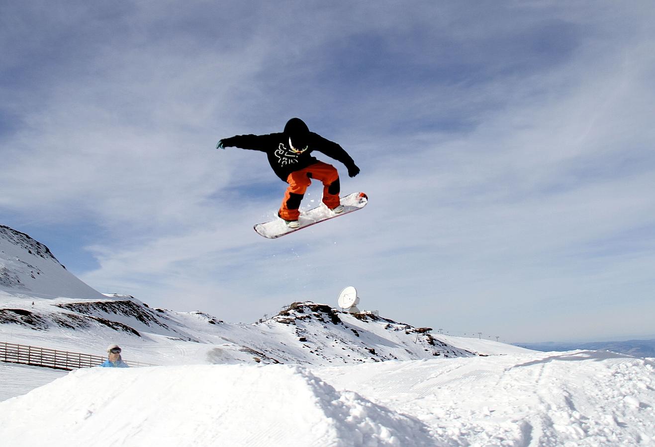 Saltos de &#039;snowboard&#039; en Córcega