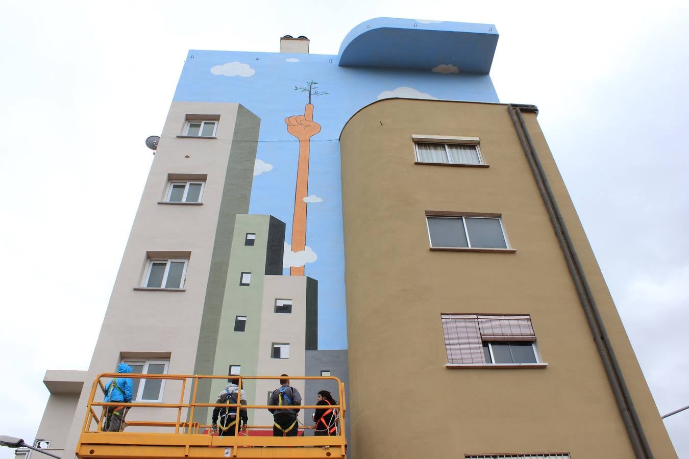 Nuevo mural urbano en Málaga