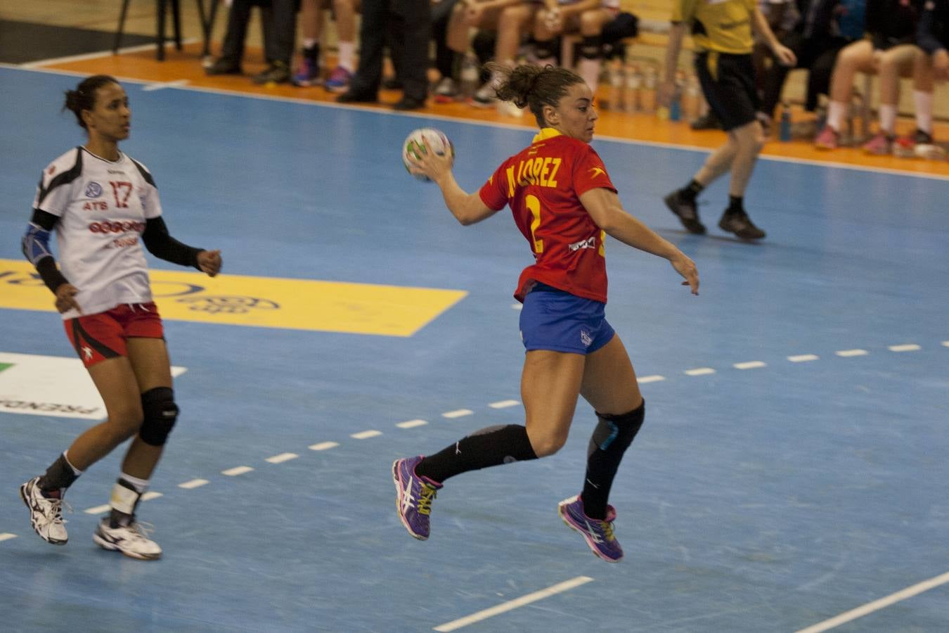 Balonmano: España-Túnez, en imágenes