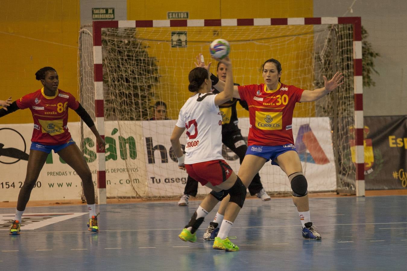 Balonmano: España-Túnez, en imágenes