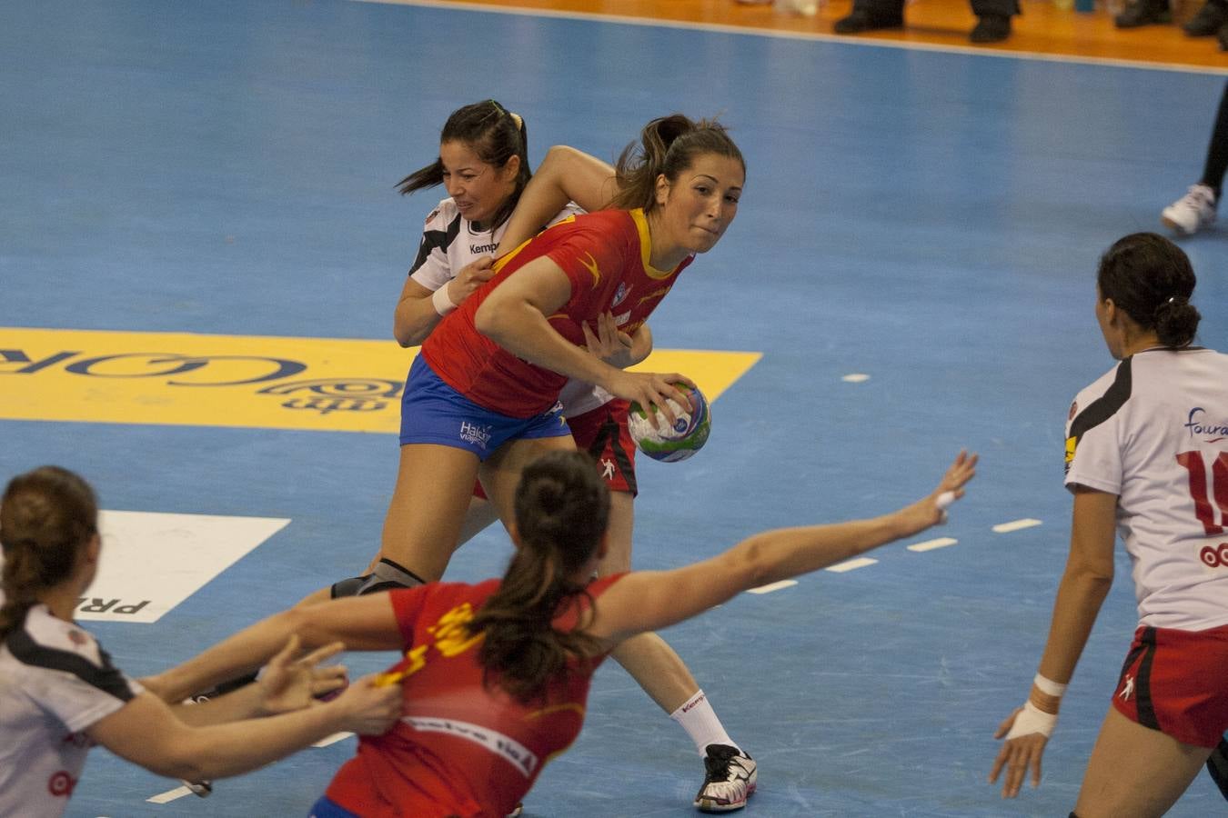 Balonmano: España-Túnez, en imágenes