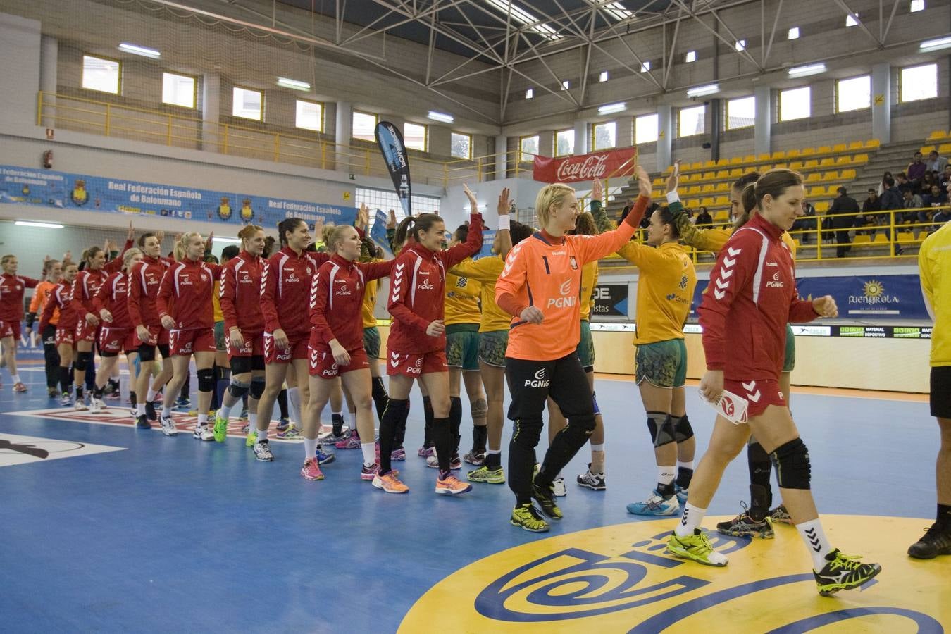 Balonmano: España-Túnez, en imágenes