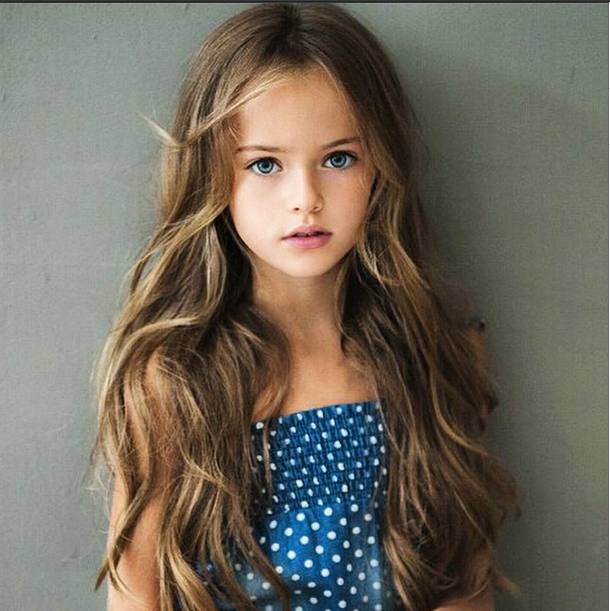 Así es la niña más guapa del mundo