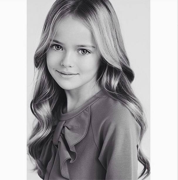 Así es la niña más guapa del mundo