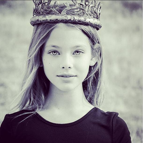 Así es la niña más guapa del mundo