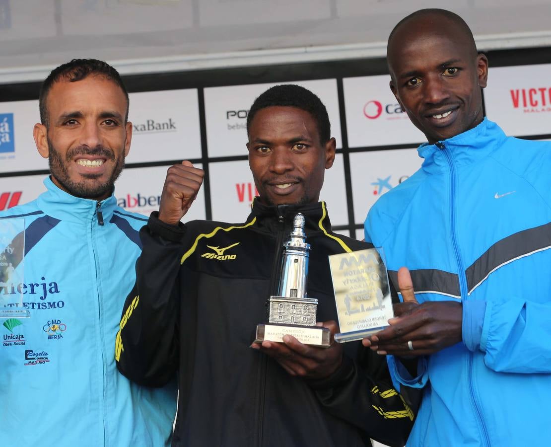 Entrega de premios del V Maratón Cabberty Málaga
