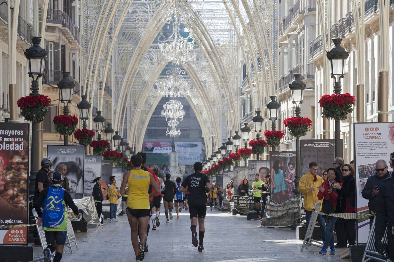 Los corredores, por las calles del Centro