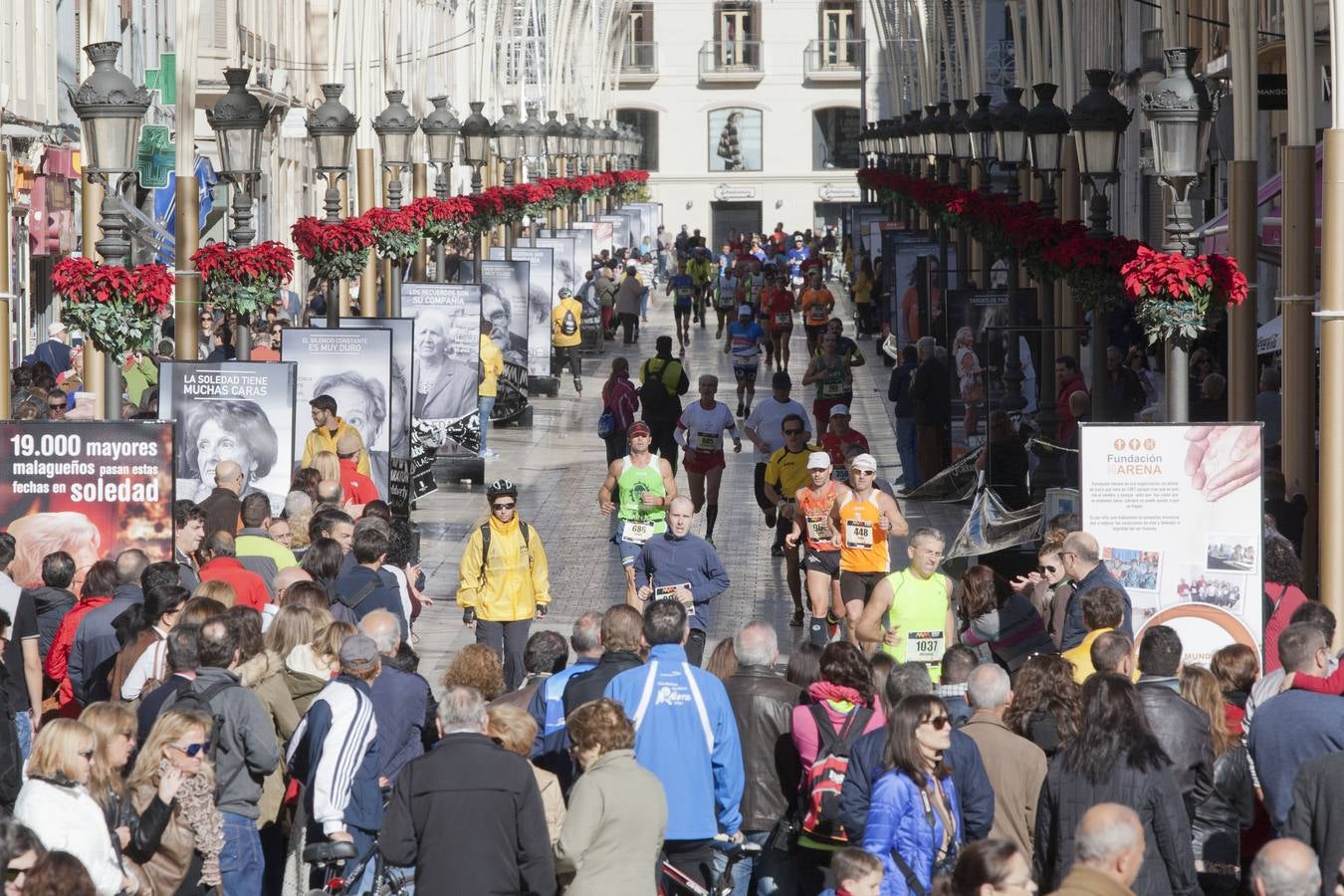 Los corredores, por las calles del Centro