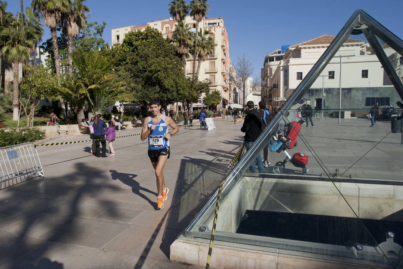 Los corredores, por las calles del Centro