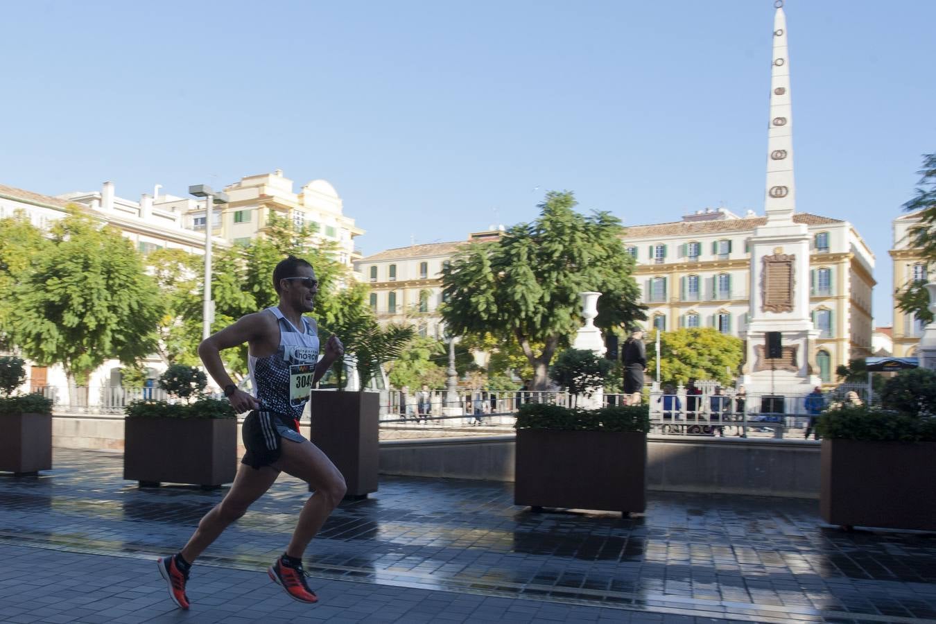 Los corredores, por las calles del Centro