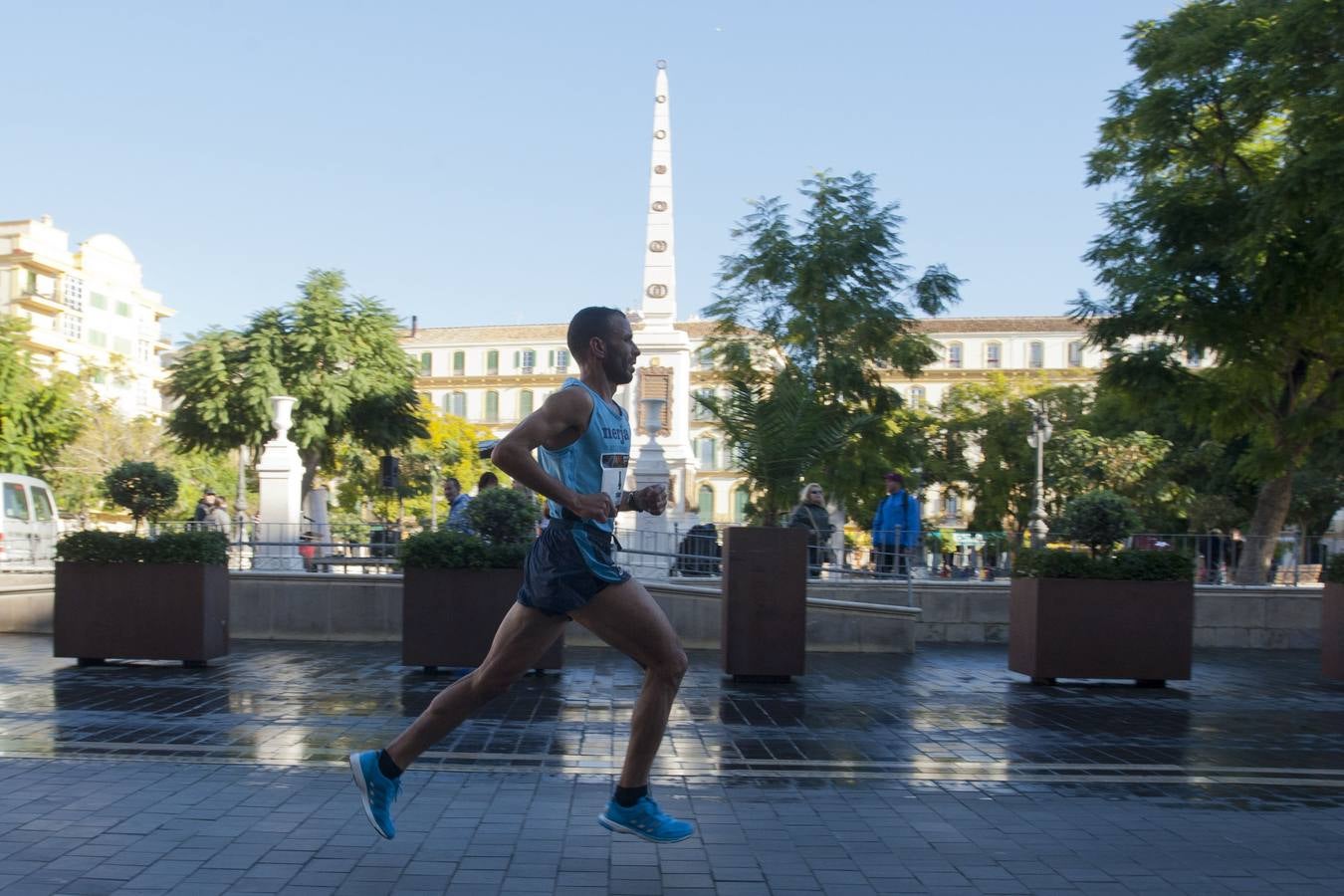 Los corredores, por las calles del Centro