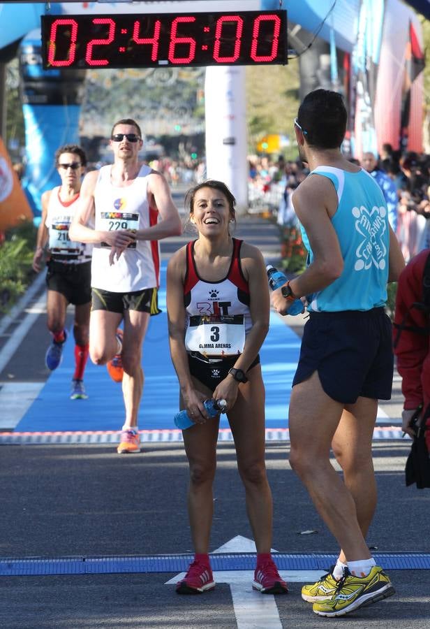La llegada del V Maratón de Málaga (II)