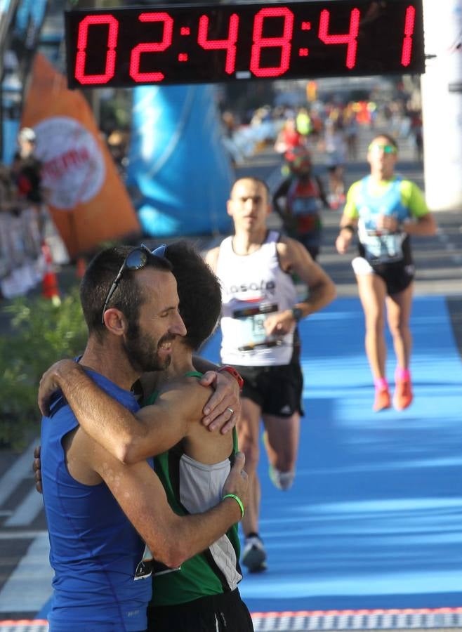 La llegada del V Maratón de Málaga (II)