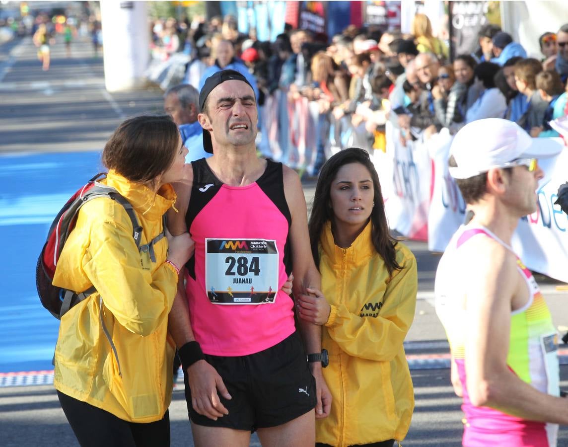 La llegada del V Maratón de Málaga (II)