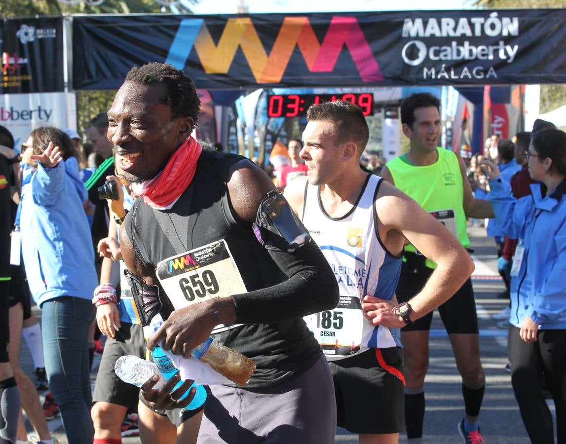 La llegada del V Maratón de Málaga (II)