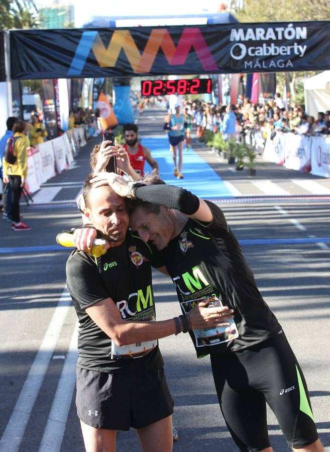 La llegada del V Maratón de Málaga (II)
