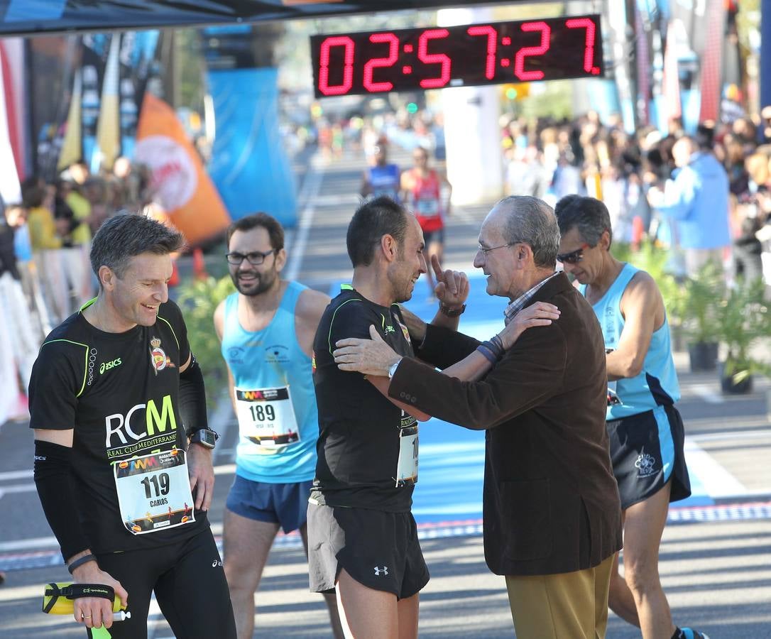 La llegada del V Maratón de Málaga (II)