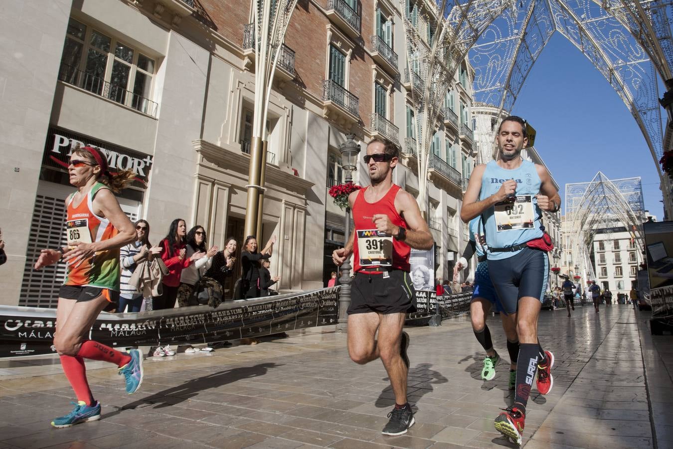 Los corredores, por las calles del Centro