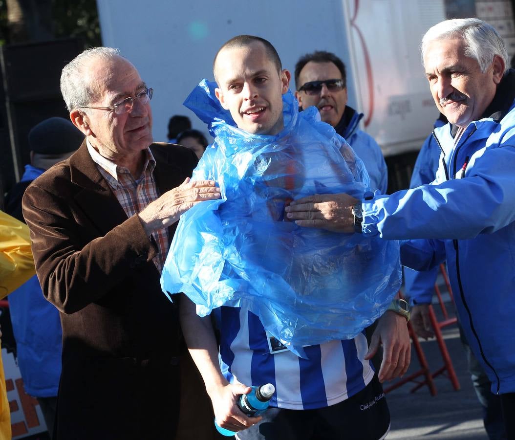 La llegada del V Maratón de Málaga