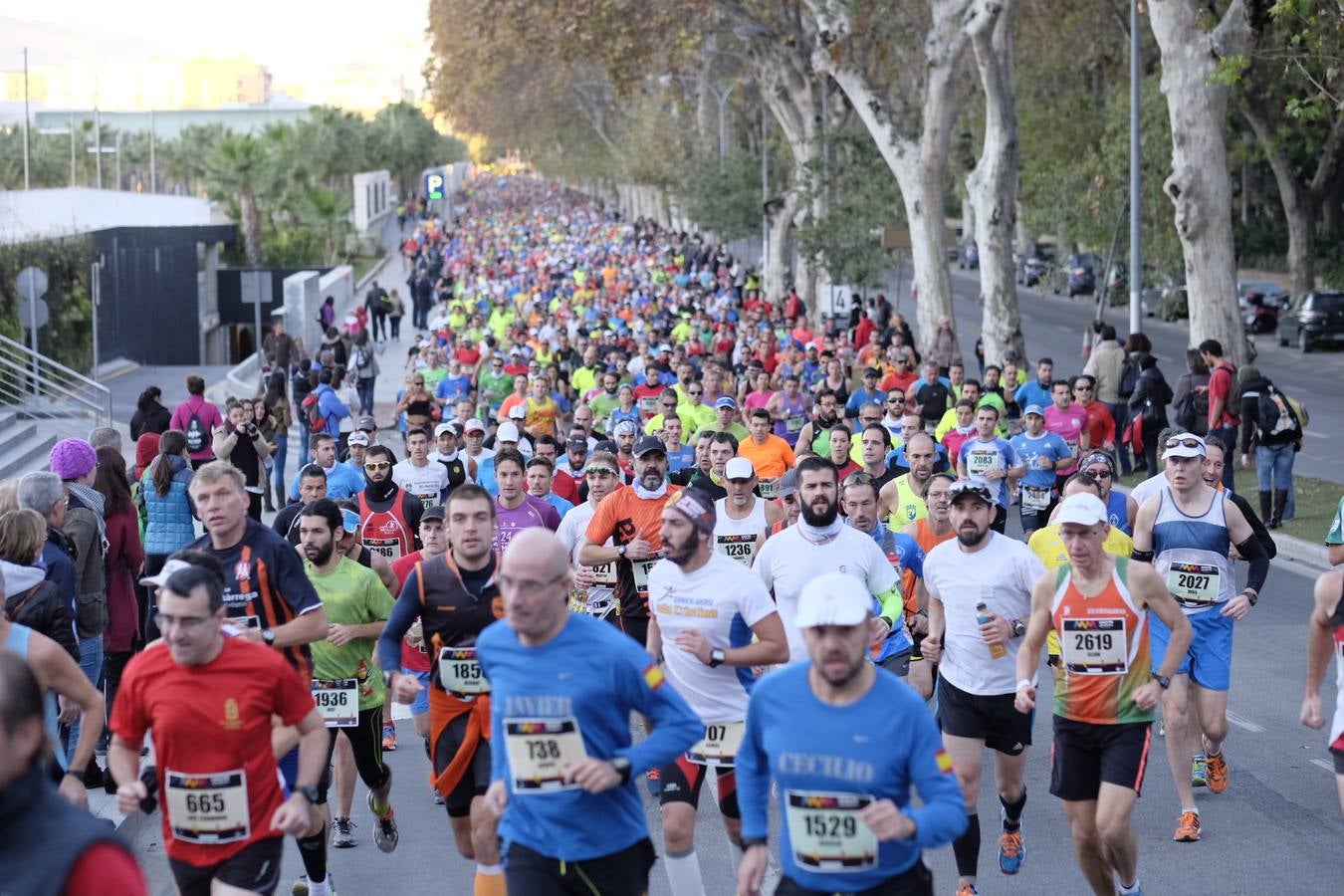Primeras imágenes desde el Maratón Cabberty de Málaga