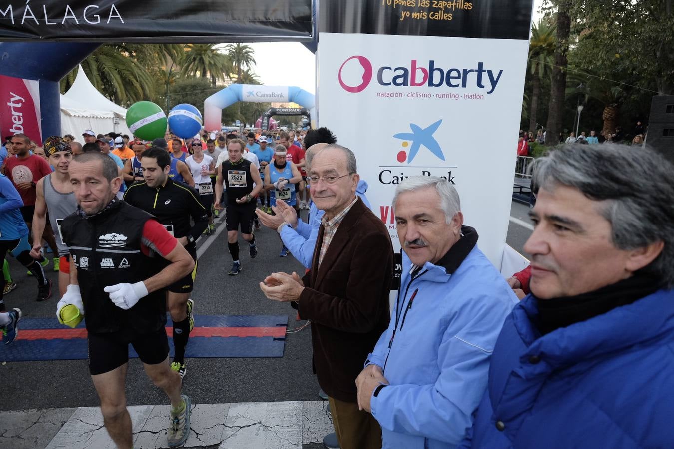 Primeras imágenes desde el Maratón Cabberty de Málaga