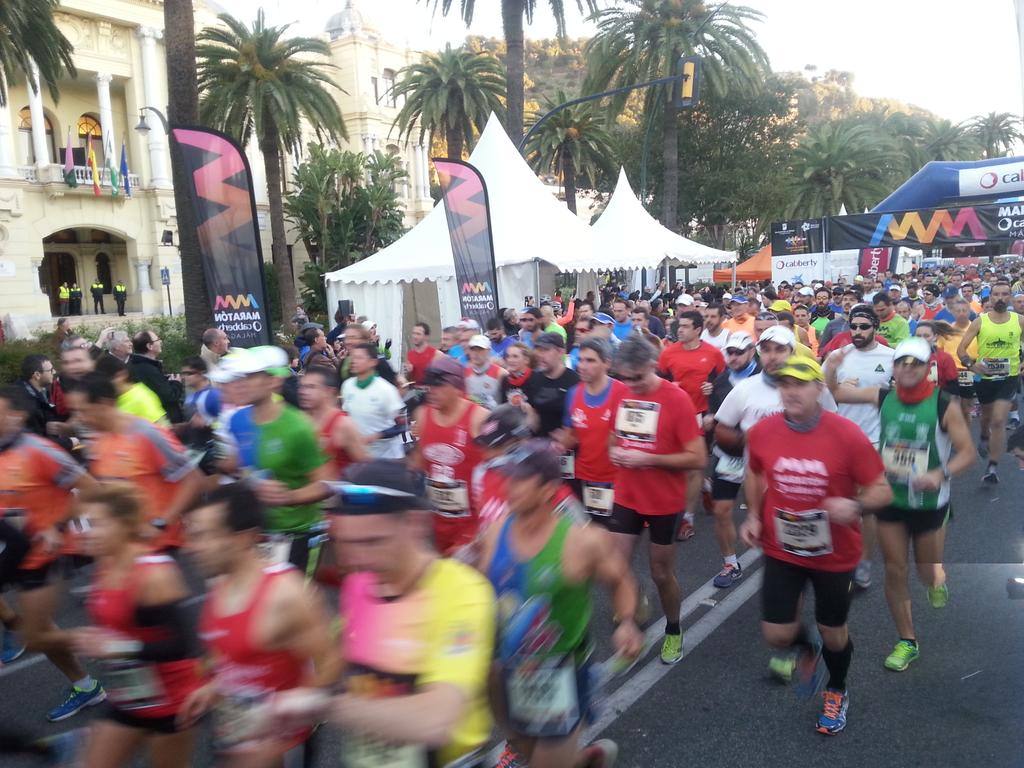Primeras imágenes desde el Maratón Cabberty de Málaga