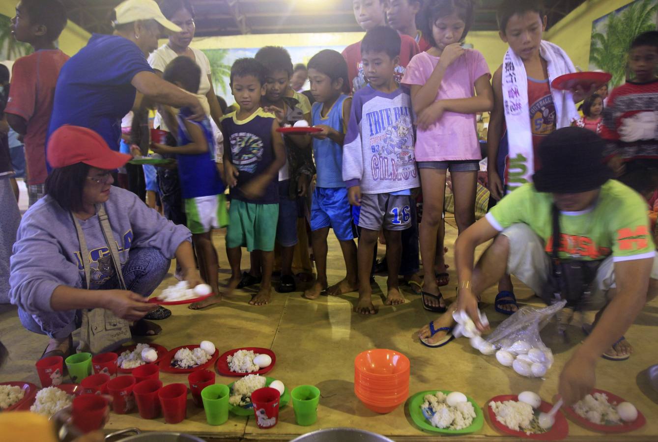 El paso de Hagupit, en imágenes