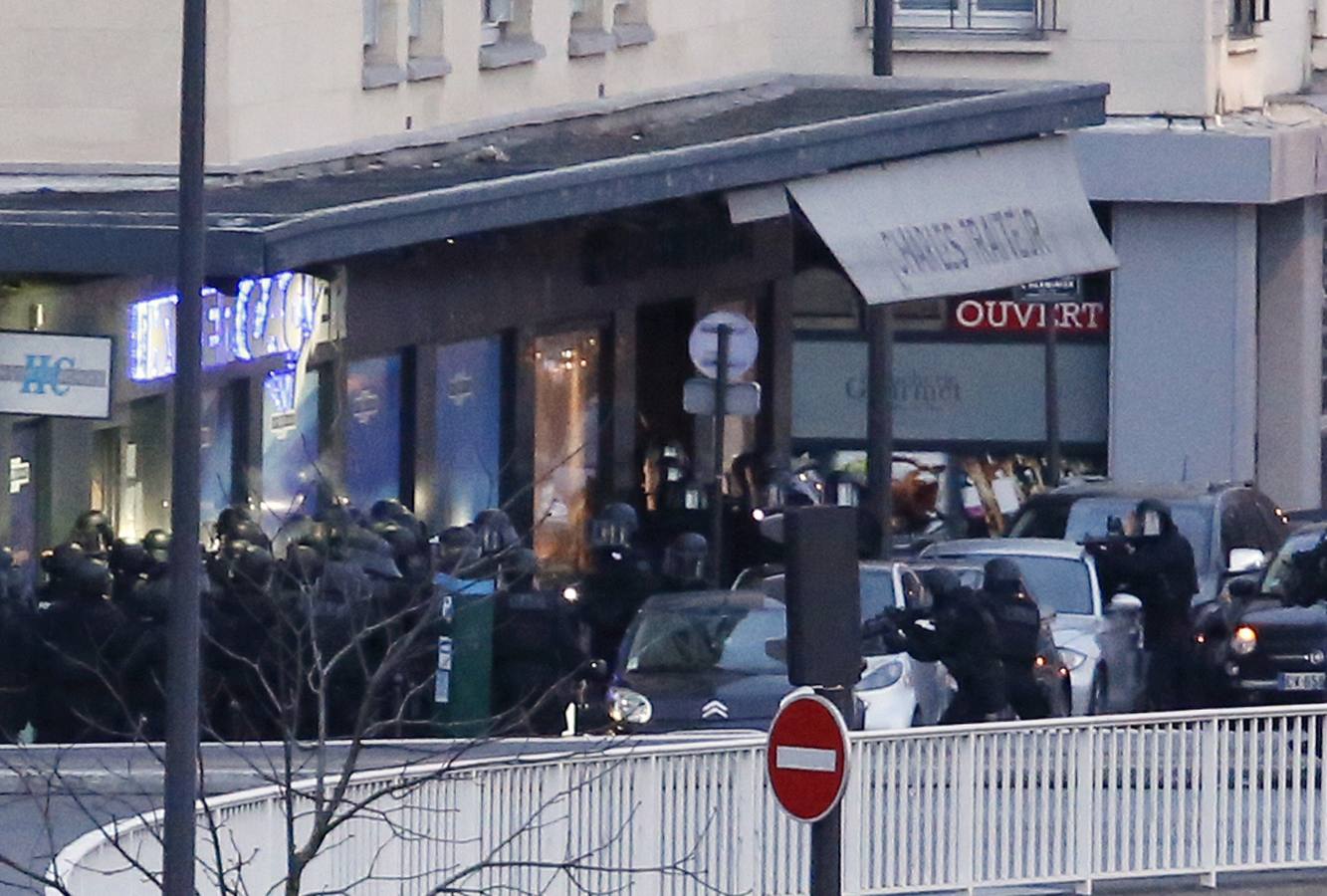 El asalto al supermercado judío, al este de París