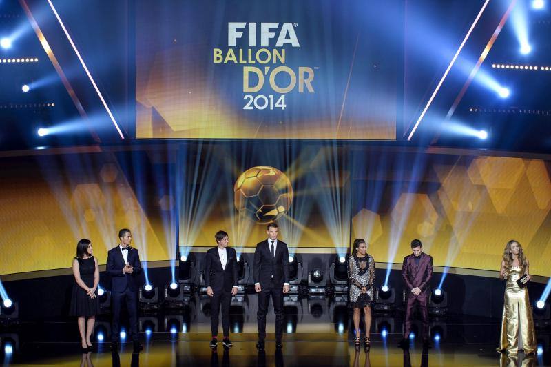 Las mejores imágenes de la gala de la FIFA