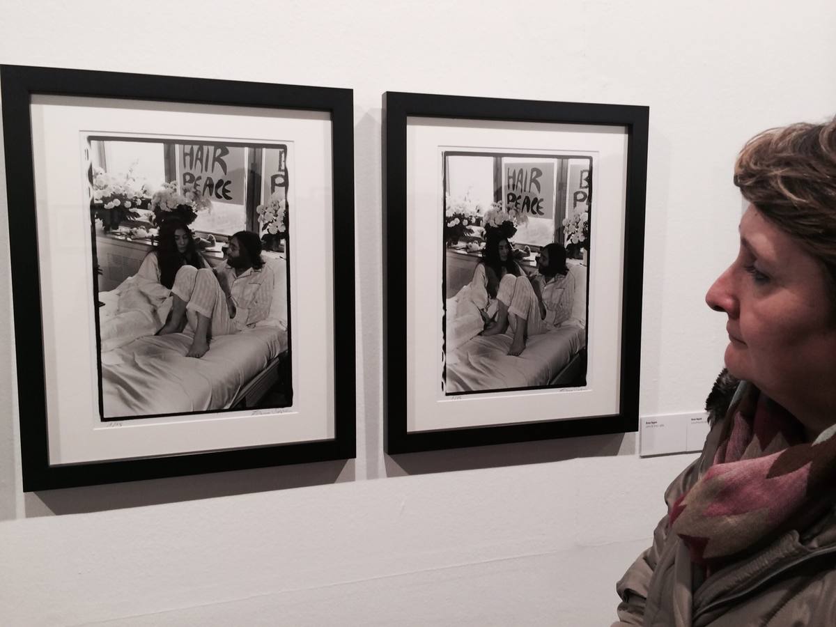 John Lennon y Yoko Ono se acuestan en La Térmica