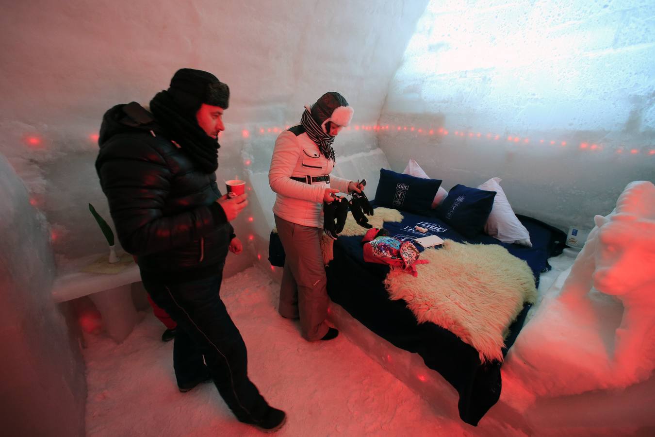 Lac Balea Ice Hotel, el primer hotel de hielo en Rumanía