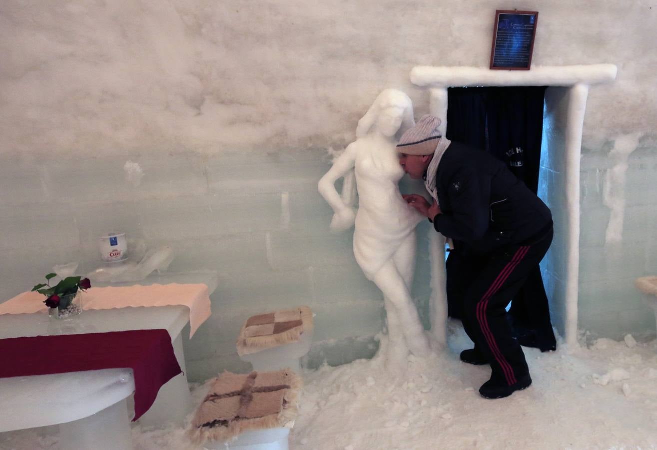 Lac Balea Ice Hotel, el primer hotel de hielo en Rumanía