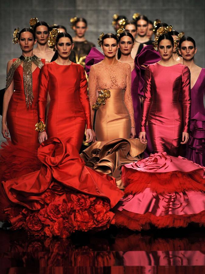 Las mejores imágenes de la nueva colección flamenca de Vicky Martín Berrocal