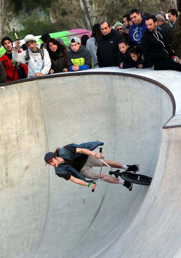 Puertas abiertas en el Skate Park Málaga Rubén Alcántara